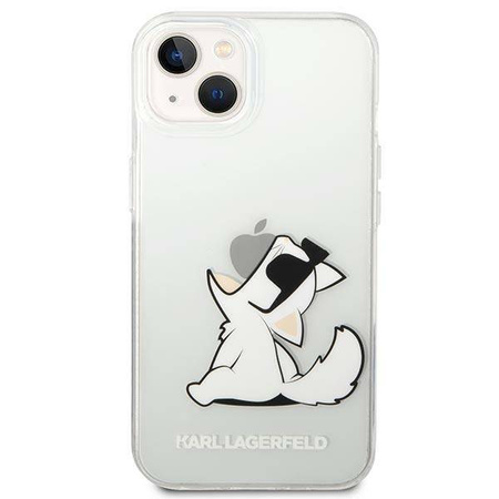 Karl Lagerfeld Choupette Fun Sunglasses - Etui iPhone 14 Plus (przezroczysty) (KLHCP14MCFNRC)