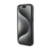Karl Lagerfeld Gripstand Saffiano Karl & Choupette Pins - Etui iPhone 15 Plus (czarny) (KLHCP15MGSAKCPK)