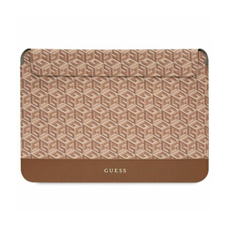Guess GCube Stripes Computer Sleeve - Etui na notebooka 14" (Brązowy) (GUCS14HGCFSEW)