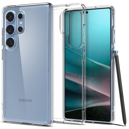 Spigen Ultra Hybrid - Etui do Samsung Galaxy S25 Ultra (Przezroczysty) (ACS08961)