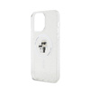 Karl Lagerfeld Karl & Choupette Glitter Magsafe - Etui iPhone 15 Pro Max (przezroczysty) (KLHMP15XHGKCNOT)