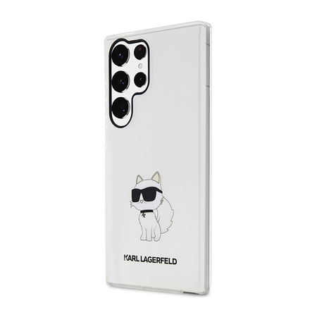 Karl Lagerfeld IML NFT Choupette - Etui Samsung Galaxy S23 Ultra (przezroczysty) (KLHCS23LHNCHTCT)