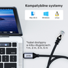 Unitek Kabel Ethernet USB C RJ-45 LAN, przewód sieciowy, 1m (C18148AGY01-1M)