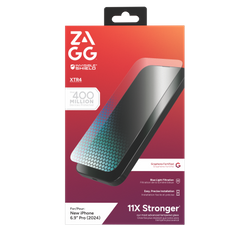 ZAGG InvisibleShield Glass XTR4 - szkło ochronne z grafenem i filtrem światła niebieskiego do iPhone 16 Pro Max (200114881)