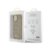 Guess Disco Metal Script - Etui iPhone 15 (złoty) (GUHCP15SPMSDGSD)