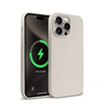 Crong Color Cover Magnetic - Etui iPhone 15 Pro MagSafe (kamienny beż) (CRGCOLRMIP1561PSTN)