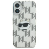 Karl Lagerfeld IML Choupette Head Electroplated - Etui iPhone 16 (przezroczysty) (KLHCP16SHKLPCHT)