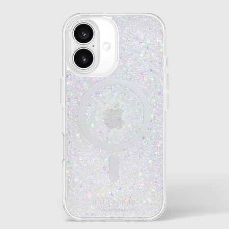 Kate Spade New York Protective MagSafe - Etui iPhone 16 (Chunky Glitter) (KS054948)