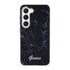 Guess Marble Collection - Etui Samsung Galaxy S23 (czarny) (GUHCS23SPCUMAK)