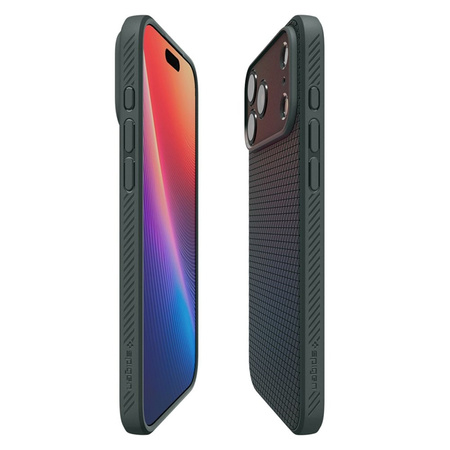 Spigen Liquid Air - Etui do iPhone 17 Pro (Abyss Green) (ACS10333)