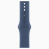 Apple Watch Series 10 GPS + Cellular 46mm Koperta z aluminium w kolorze srebrnym, pasek sportowy w kolorze denim - S/M (MWY03ET/A)