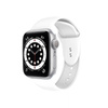 Crong Liquid - Pasek do Apple Watch 38/40/41/42 mm (biały) (CRG-40LQB-WHI)