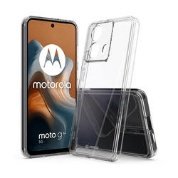 Crong Crystal Shield Cover - Etui Motorola Moto G34 (przezroczysty) (CRGCSHCMOG34TRS)