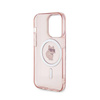 Karl Lagerfeld IML Choupette MagSafe - Etui iPhone 14 Pro (różowy) (KLHMP14LHFCCNOP)