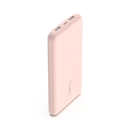 Belkin Powerbank 10 000 mAh 15W - Jasny róż (BPB011BTRG)