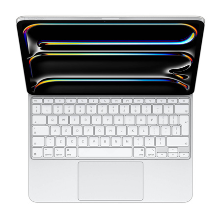 Apple klawiatura Magic Keyboard do iPad Pro 13 cali M4 - angielski międzynarodowy - biały (MWR43Z/A)