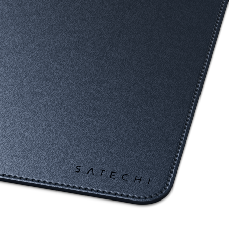 Satechi Premium Desk Mat - podkładka na biurko ze skóry wegańskiej - niebieska (ST-LPDMB)