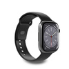 PURO ICON - Elastyczny pasek do Apple Watch 38/40/41/42 mm (S/M & M/L) (Black) (PUICNAW40BLK)