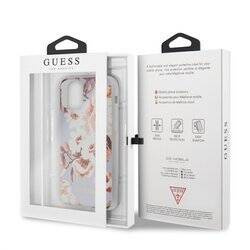 Guess Flower Shiny Collection N2 - Etui iPhone 11 Pro Max (Lilac) (GUHCN65IMLFL02)