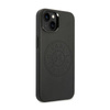 Karl Lagerfeld Leather Perforated Logo Case - Etui iPhone 14 Plus (czarny) (KLHCP14MFWHK)