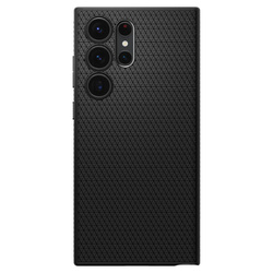 Spigen Liquid Air - Etui do Samsung Galaxy S23 Ultra (Matte Black) (ACS05614)