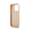 DKNY Leather Checkered Mono Pattern & Printed Stripes - Etui iPhone 15 Pro (różowy) (DKHCP15LPCPTSSP)