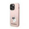 Karl Lagerfeld Silicone NFT Choupette - Etui iPhone 14 Pro Max (różowy) (KLHCP14XSNCHBCP)