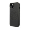Karl Lagerfeld Leather Perforated Logo Case - Etui iPhone 14 Plus (czarny) (KLHCP14MFWHK)