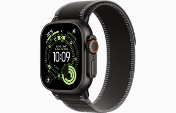 Apple Watch Ultra 3 Cellular Koperta czarny 49mm opaska Trail czarna M/L (MF1H4QP/A)