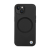 BMW Signature Liquid Silicone MagSafe - Etui iPhone 14 (czarny) (BMHMP14SSILBK2)