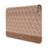Guess GCube Stripes Computer Sleeve - Etui na notebooka 14" (Brązowy) (GUCS14HGCFSEW)