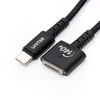 Unitek Kabel zasilający USB-C - MagSafe 3 140W 1 m  - czarny (C14121BK-1M)