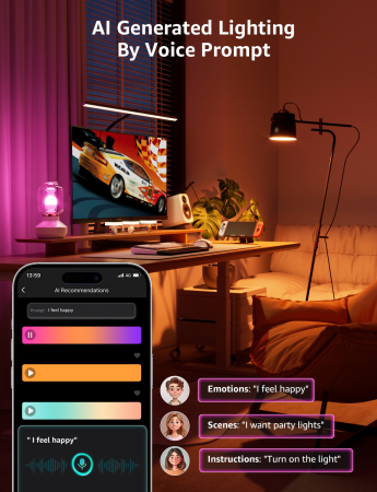 Lepro BP1 AI Smart Bulb E14 - inteligentna żarówka E14 (4 szt) (BP1-EU-4)