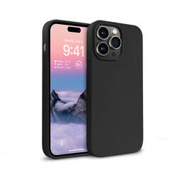 Crong Color Cover - Etui iPhone 14 Pro Max (czarny) (CRG-COLR-IP1467P-BLK)