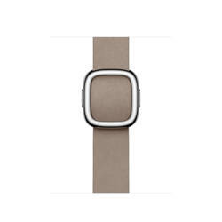 Apple Pasek w kolorze beżu z klamrą nowoczesną do koperty 41 mm – rozmiar L (MUHG3ZM/A)