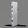 Satechi Pro Hub max - aluminiowy Hub z podwójnym USB-C do MacBooka - srebrny (ST-UCPHMXS)