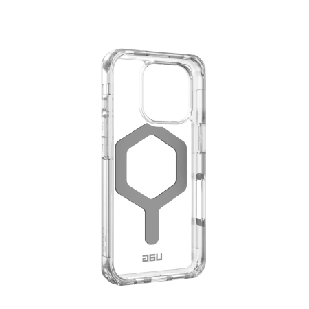 UAG Plyo Magsafe - obudowa ochronna do iPhone'a 16 Pro kompatybilna z MagSafe przeźroczysta/srebrna (114480114333)