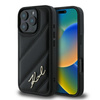 Karl Lagerfeld Quilted Signature - Etui iPhone 16 Pro Max (czarny) (KLHCP16XPQDSMGK)