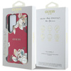 Guess Grained Printed Flower Pattern MagSafe - Etui do Samsung Galaxy S25 Ultra (fuksja) (GUHMS25LPGNMPLMF)