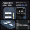Spigen Wallet S Pro - Etui do iPhone 15 Pro (Navy) (ACS06741)