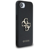 Guess Grained Big 4G Logo Small Classic Logo - Etui do iPhone 16e (czarny) (GUHCPSE4PGT4MBK)