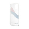 BMW Motorsport Tricolor - Etui iPhone 12 Pro Max (przezroczysty) (BMHCP12LSKTGT)