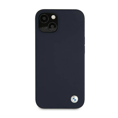 BMW Silicone Signature Logo - Etui iPhone 13 mini (granatowy) (BMHCP13SSILNA)