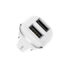 Borofone - ładowarka samochodowa 2x USB, biały (BFO-BZ13-W)
