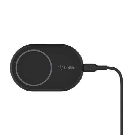 Belkin Magnet Car Wireless, ładowarka samochodowa MagSafe - czarna (WIC004BTBK-NC)