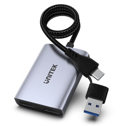 Unitek Adapter USB/C/A na 2x HDMI MST FullHD (V1427A01)