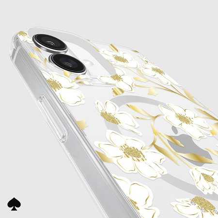Kate Spade New York Protective Gems MagSafe - Etui iPhone 16 Plus (Sunshine Floral) (KS054384)