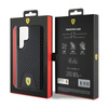 Ferrari Carbon Stitched Bottom - Etui Samsung Galaxy S24 Ultra (czarny) (FEHCS24LN3PUK)