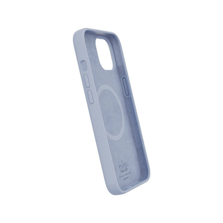 PURO ICON MAG - Etui iPhone 14 Plus MagSafe (Sierra Blue) (IPC1467ICONMAGLBLUE)