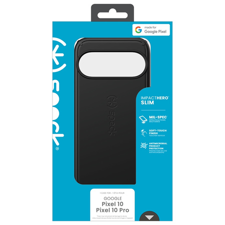 Speck ImpactHero Slim - Etui Google Pixel 10 / Google Pixel 10 Pro (Czarny) (150946-1041)